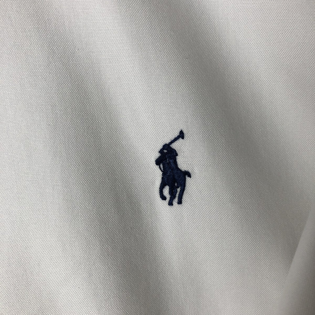 Ralph Lauren Classic Fit long sleeve button down shirt, men's size M cotton white type Vintage Second Hand