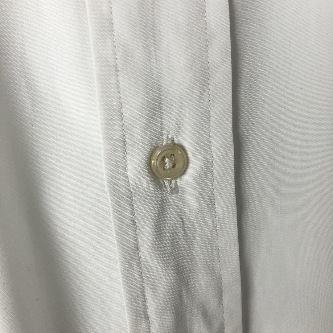 Ralph Lauren BLAKE long sleeve button down shirt, men's XL size cotton white type Vintage Second Hand