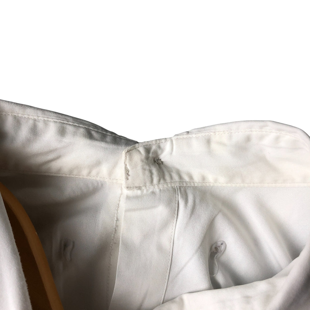 Ralph Lauren BLAKE long sleeve button down shirt, men's XL size cotton white type Vintage Second Hand