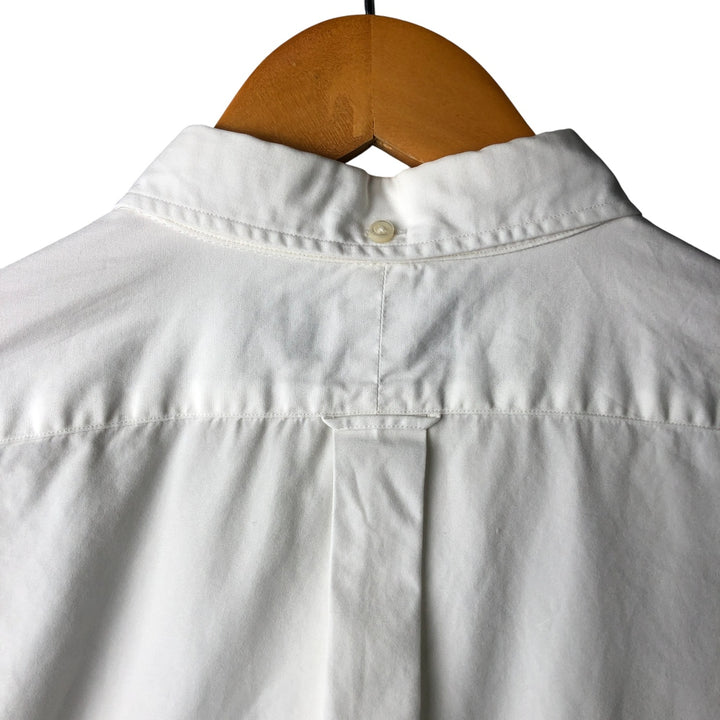 Ralph Lauren long sleeve button down shirt, men's size L cotton white type Vintage Second Hand