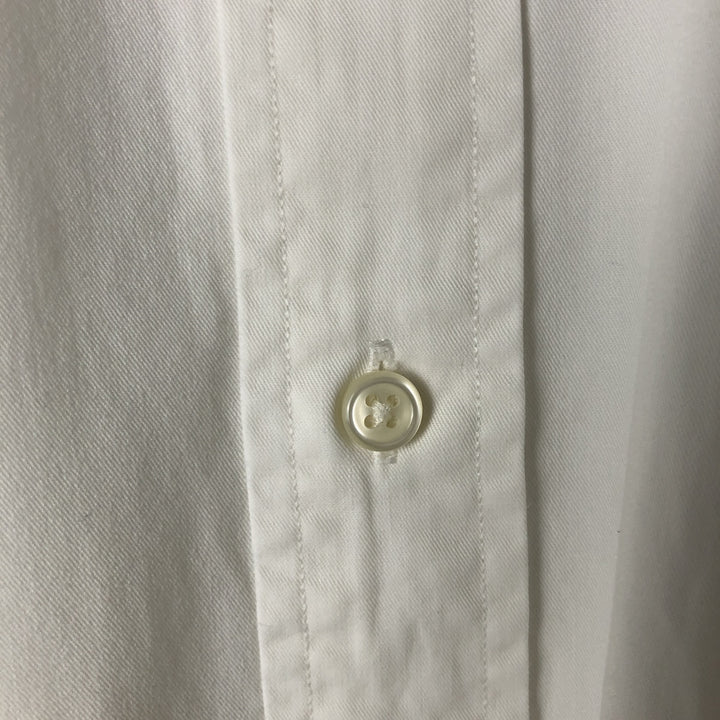 Ralph Lauren BLAKE long sleeve button down shirt, men's size L cotton white type Vintage Second Hand