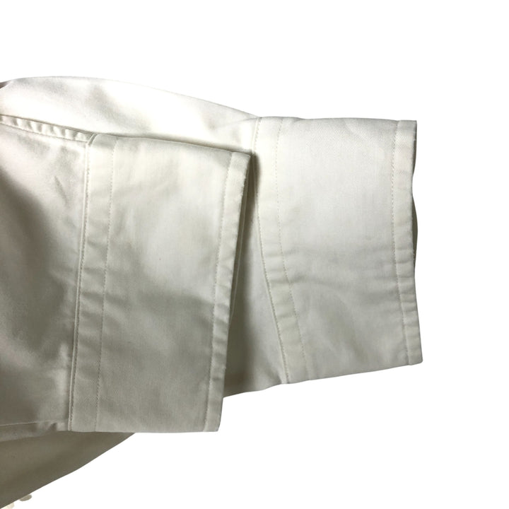 Ralph Lauren BLAKE long sleeve button down shirt, men's size L cotton white type Vintage Second Hand