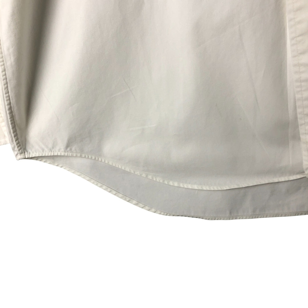 Ralph Lauren BLAKE long sleeve button down shirt, men's size L cotton white type Vintage Second Hand