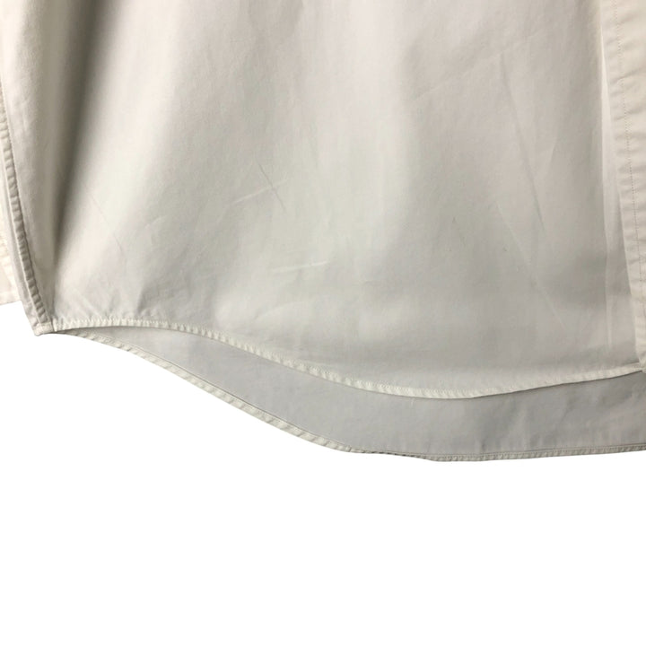 Ralph Lauren BLAKE long sleeve button down shirt, men's size L cotton white type Vintage Second Hand