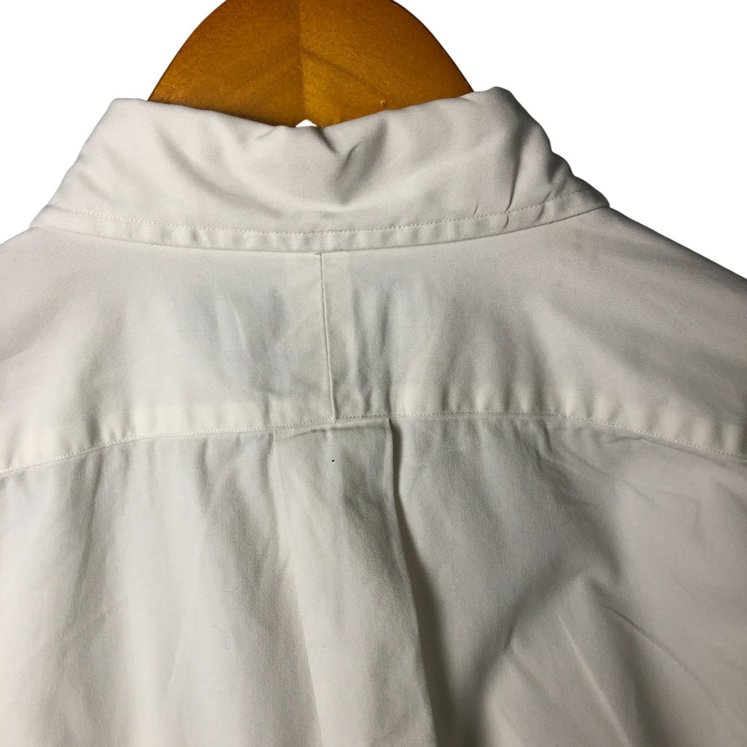 Ralph Lauren BLAKE long sleeve button down shirt, men's size L cotton white type Vintage Second Hand