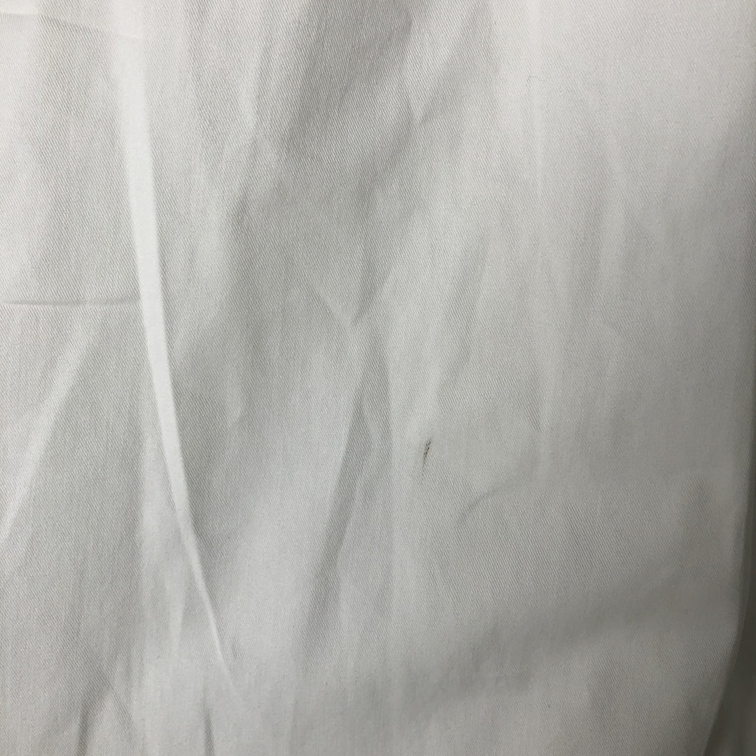 Ralph Lauren BLAKE long sleeve button down shirt, men's size L cotton white type Vintage Second Hand