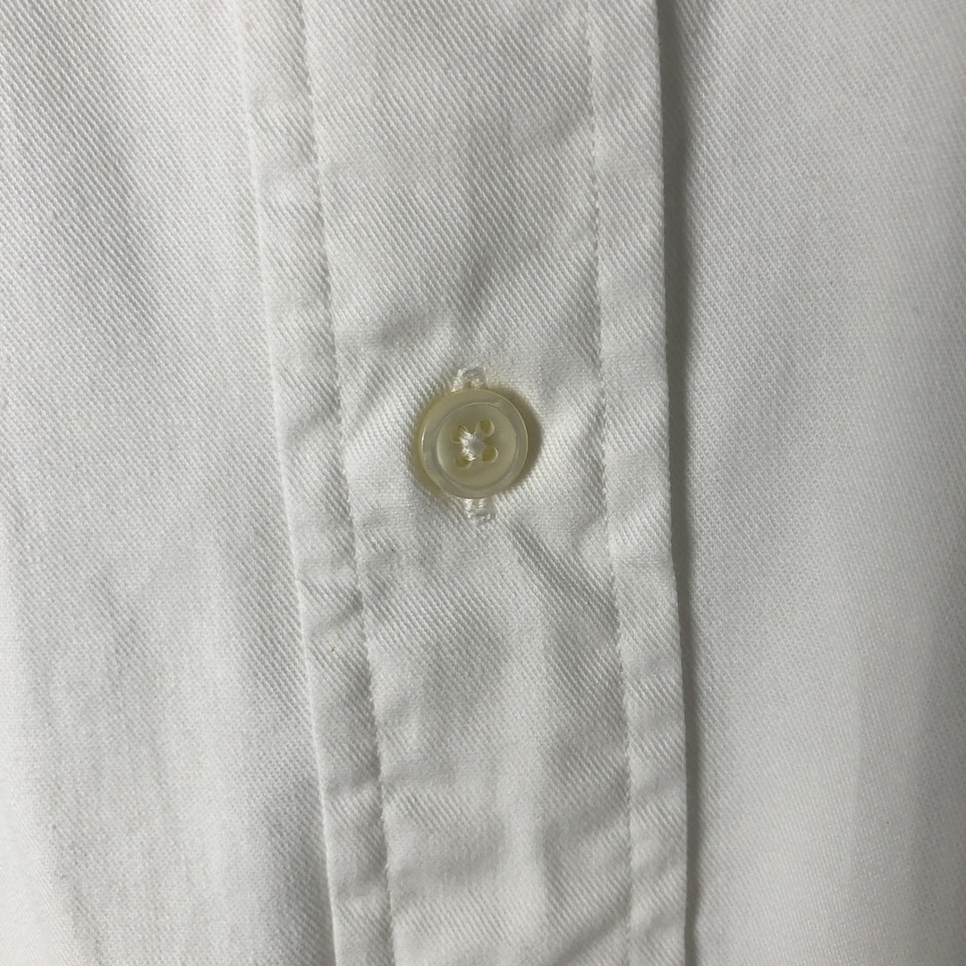 Ralph Lauren long sleeve button down shirt, men's XL size cotton white type Vintage Second Hand