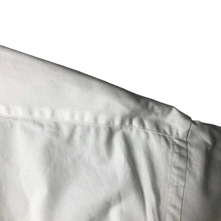 Ralph Lauren long sleeve button down shirt, men's XL size cotton white type Vintage Second Hand