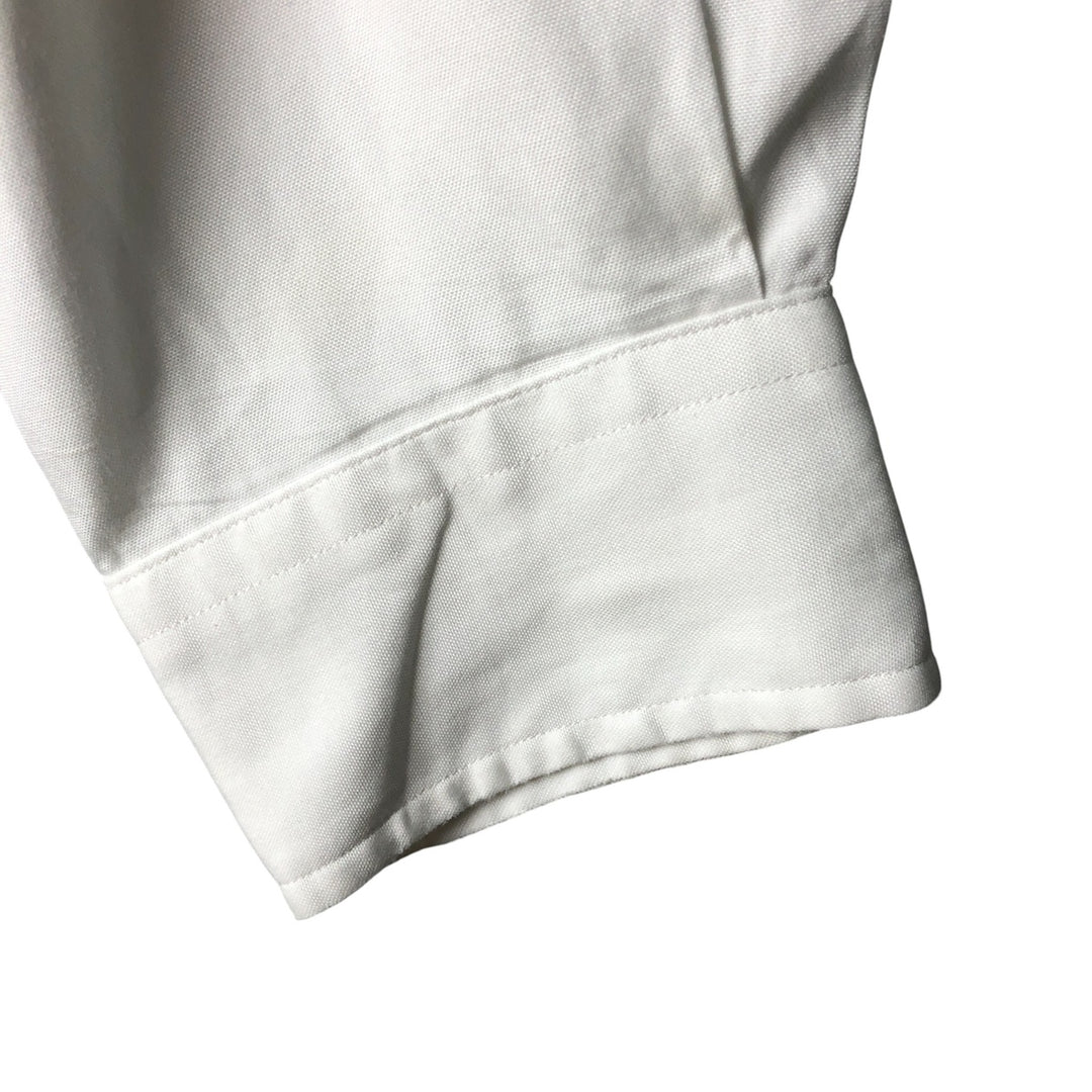 Ralph Lauren YARMOUTH long sleeve button down shirt, men's XL size cotton white type Vintage Second Hand