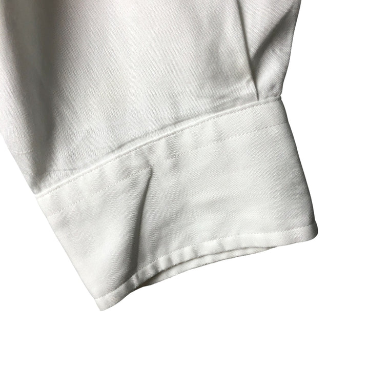 Ralph Lauren YARMOUTH long sleeve button down shirt, men's XL size cotton white type Vintage Second Hand