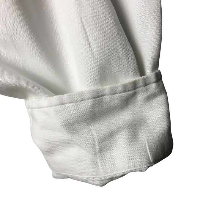 Ralph Lauren YARMOUTH long sleeve button down shirt, men's XL size cotton white type Vintage Second Hand