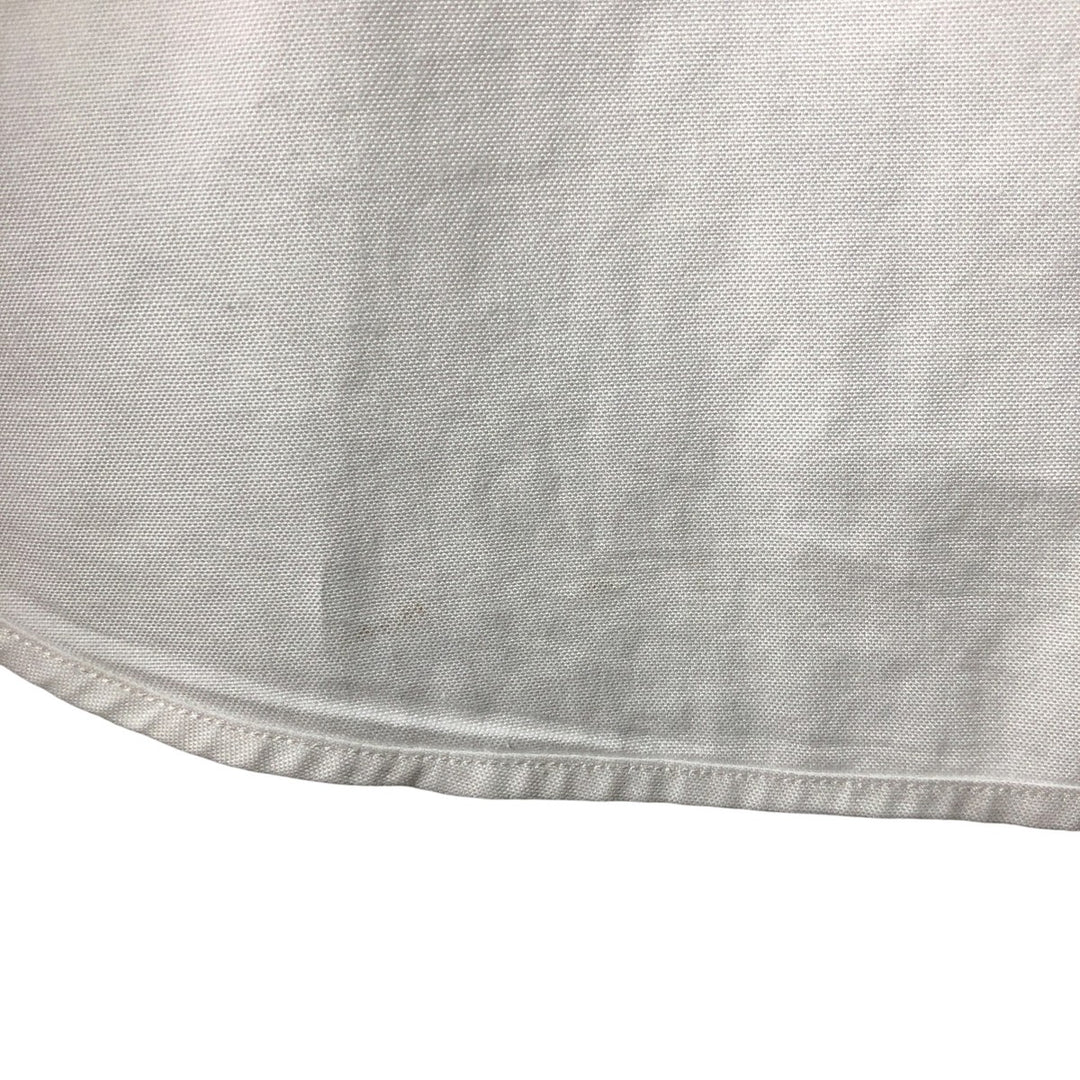 Ralph Lauren YARMOUTH long sleeve button down shirt, men's XL size cotton white type Vintage Second Hand