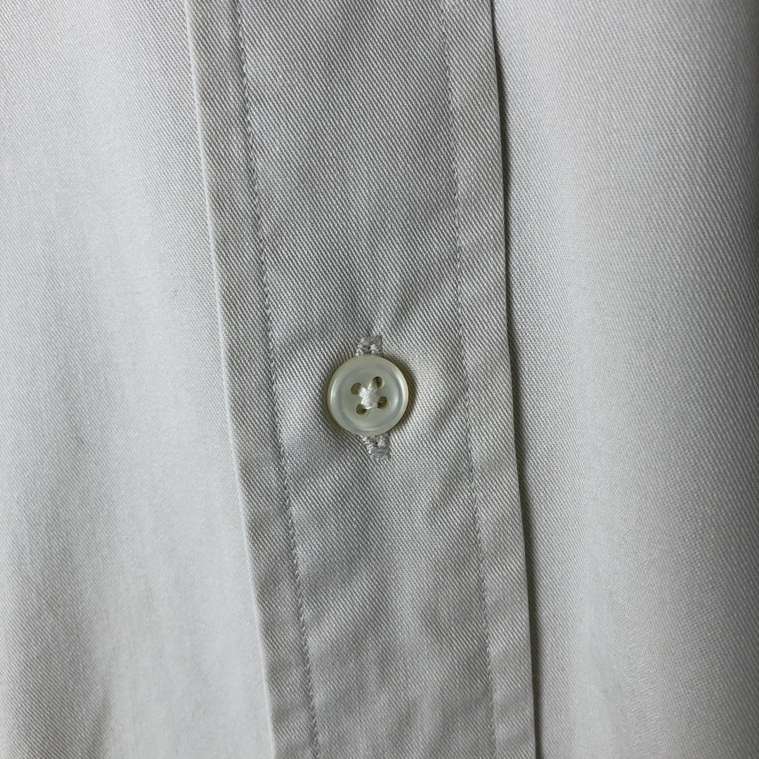 Ralph Lauren BLAKE long sleeve button down shirt, men's size M cotton Beige type Vintage Second Hand