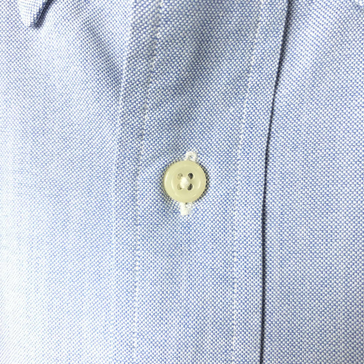 Ralph Lauren YARMOUTH long sleeve button down shirt, men's size L cotton Blue type light blue Vintage Second Hand
