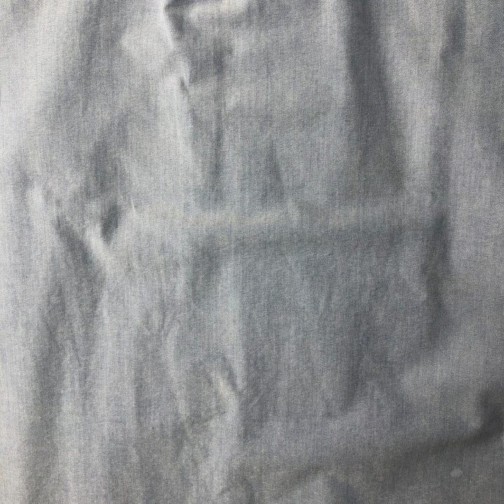 Ralph Lauren YARMOUTH long sleeve button down shirt, men's size L cotton Blue type light blue Vintage Second Hand