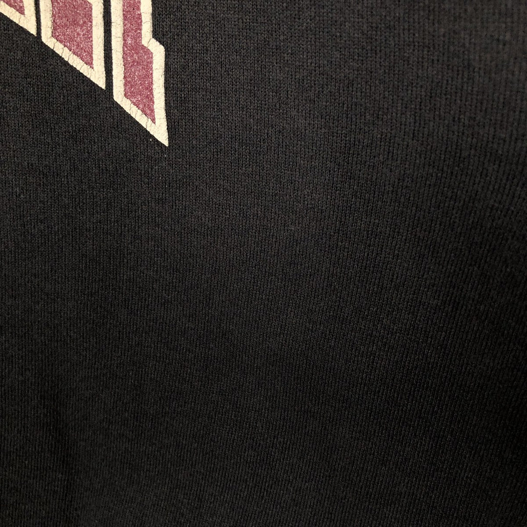 90'S Jansport College Sweatshirt, Made in USA, Men's XL, Vintage cotton black type Vintage Second Hand