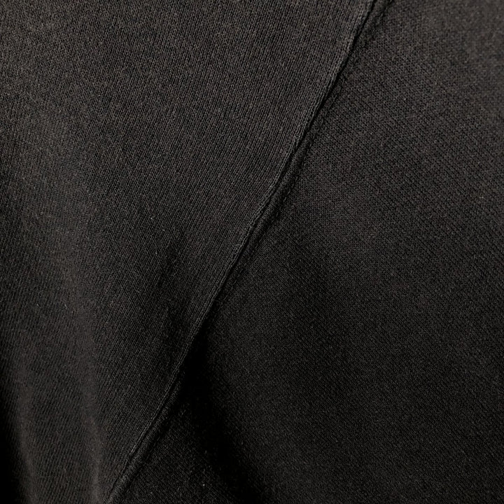 90'S Jansport College Sweatshirt, Made in USA, Men's XL, Vintage cotton black type Vintage Second Hand