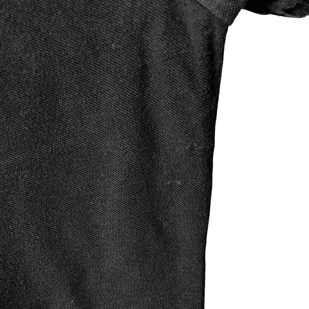 Ralph Lauren POLO RALPH LAUREN CUSTOM SLIM FIT short sleeve polo shirt men's XL equivalent cotton black type Vintage Second Hand