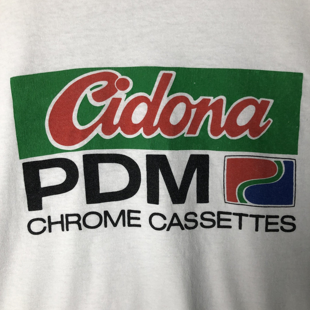 SCREEN STARS CIBANA Advertising T-Shirt, Made in USA, Men's XL cotton white type Vintage Second Hand