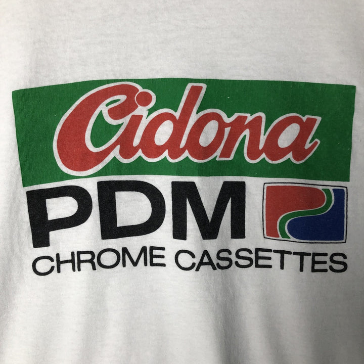 SCREEN STARS CIBANA Advertising T-Shirt, Made in USA, Men's XL cotton white type Vintage Second Hand