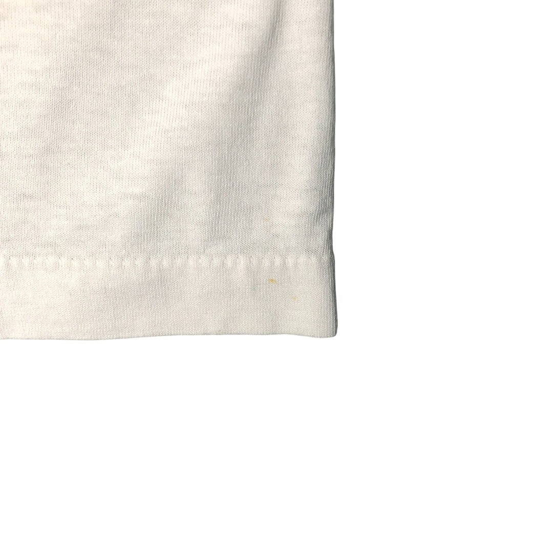 SCREEN STARS Walter's Cafe Advertising T-Shirt, Made in USA, Men's Size L cotton white type Vintage Second Hand