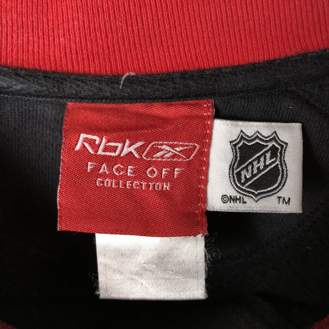 Vintage Reebok NHL Detroit Red Wings sweatshirt, size M, men's. cotton black type Vintage Second Hand