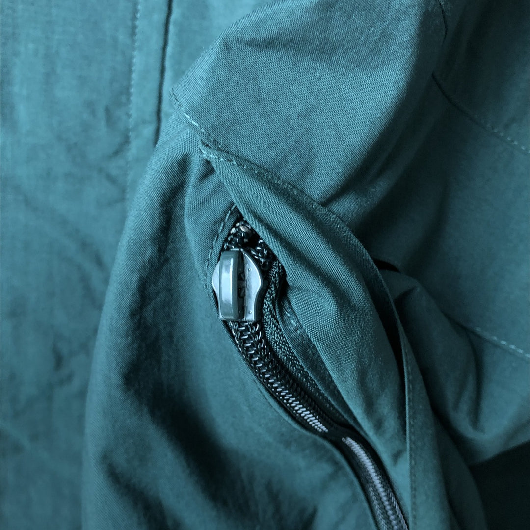 90'S Nautica sailing jacket, men's XL size, vintage Nylon Green type dark green Vintage Second Hand