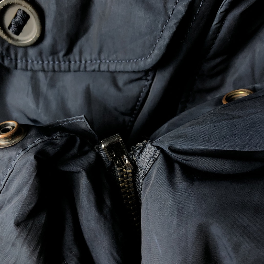 Ralph Lauren POLO RALPH LAUREN M-65 type down jacket, men's size M polyester navy blue type Vintage Second Hand