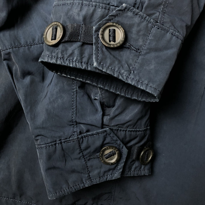 Ralph Lauren POLO RALPH LAUREN M-65 type down jacket, men's size M polyester navy blue type Vintage Second Hand