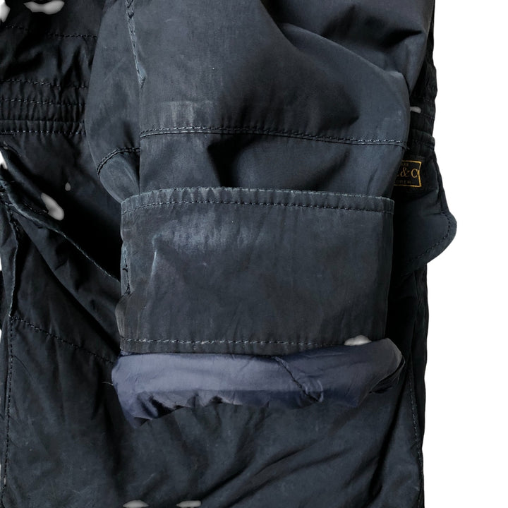 Ralph Lauren POLO RALPH LAUREN M-65 type down jacket, men's size M polyester navy blue type Vintage Second Hand