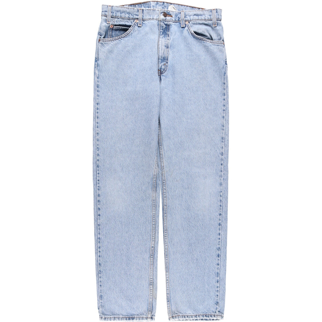90'S Levi's 40505-0214 Orange Tab Tapered Denim Pants, Men's, Size 34 (Vintage) cotton blue type Vintage Second Hand