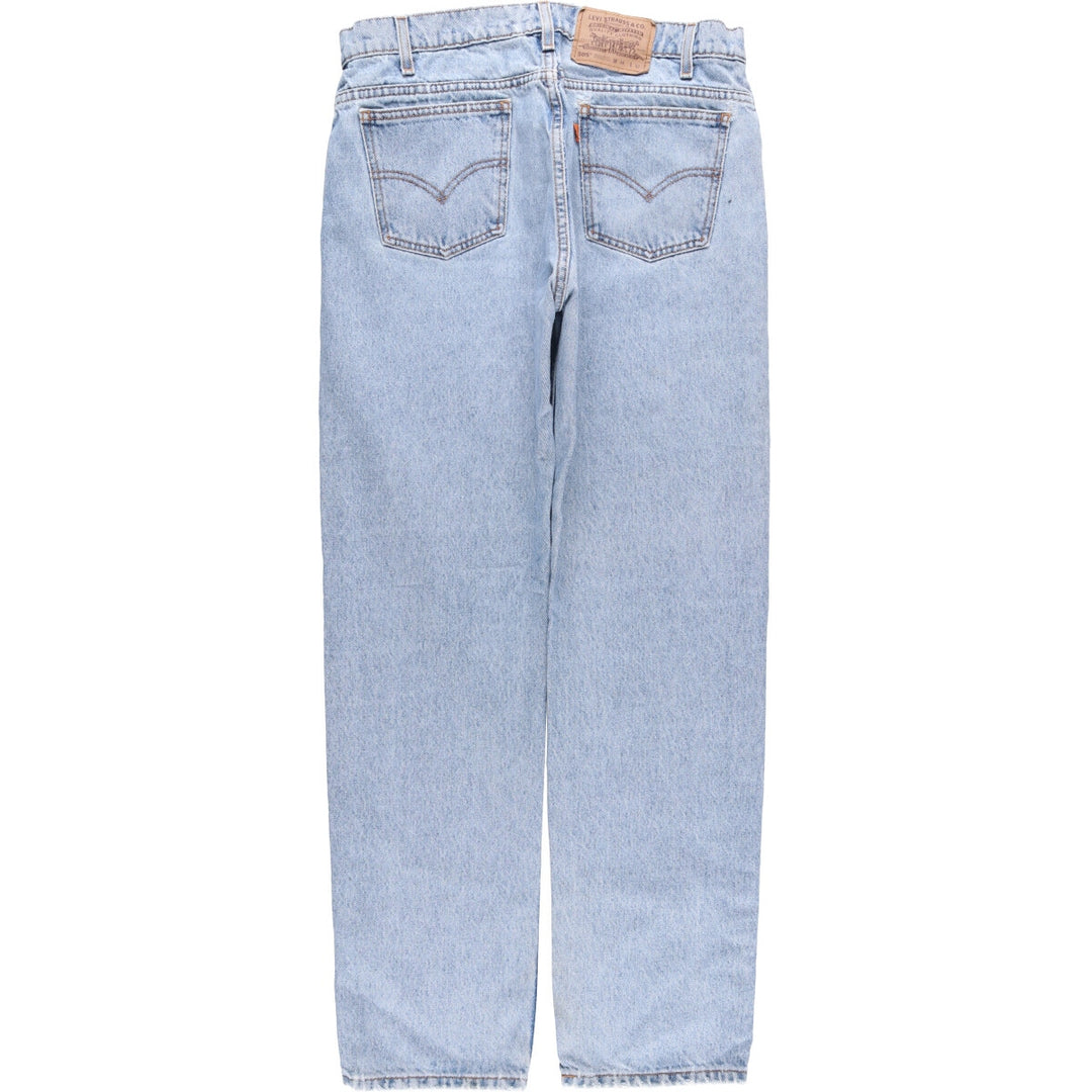 90'S Levi's 40505-0214 Orange Tab Tapered Denim Pants, Men's, Size 34 (Vintage) cotton blue type Vintage Second Hand
