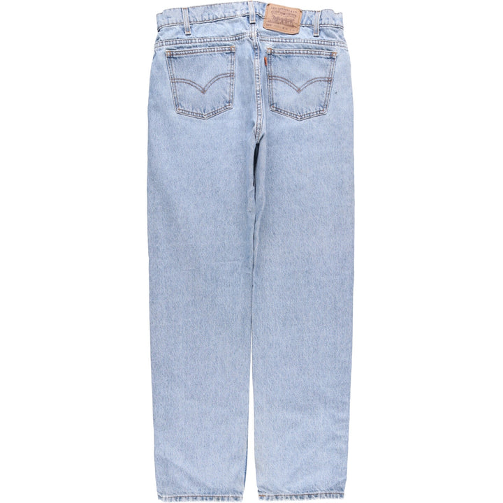 90'S Levi's 40505-0214 Orange Tab Tapered Denim Pants, Men's, Size 34 (Vintage) cotton blue type Vintage Second Hand