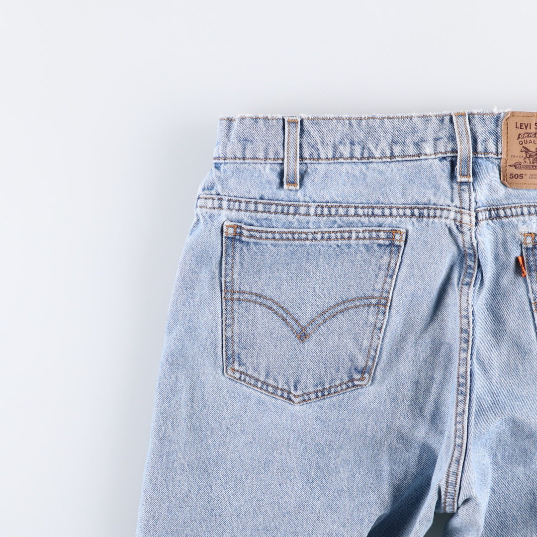 90'S Levi's 40505-0214 Orange Tab Tapered Denim Pants, Men's, Size 34 (Vintage) cotton blue type Vintage Second Hand