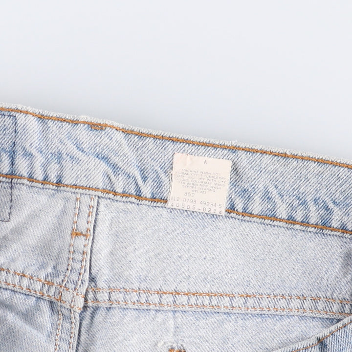90'S Levi's 40505-0214 Orange Tab Tapered Denim Pants, Made in USA, Men's, Size 37, Vintage cotton blue type Vintage Second Hand