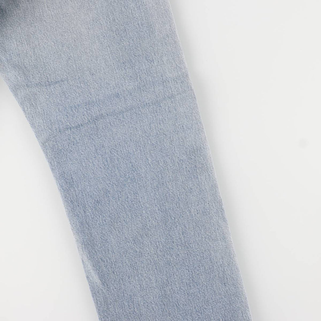Levi's 505 Regular Fit Straight Leg Tapered Denim Pants, Made in USA, Men's Size 33 cotton Blue type light blue Vintage Second Hand