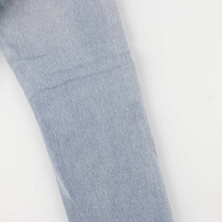 Levi's 505 Regular Fit Straight Leg Tapered Denim Pants, Made in USA, Men's Size 33 cotton Blue type light blue Vintage Second Hand
