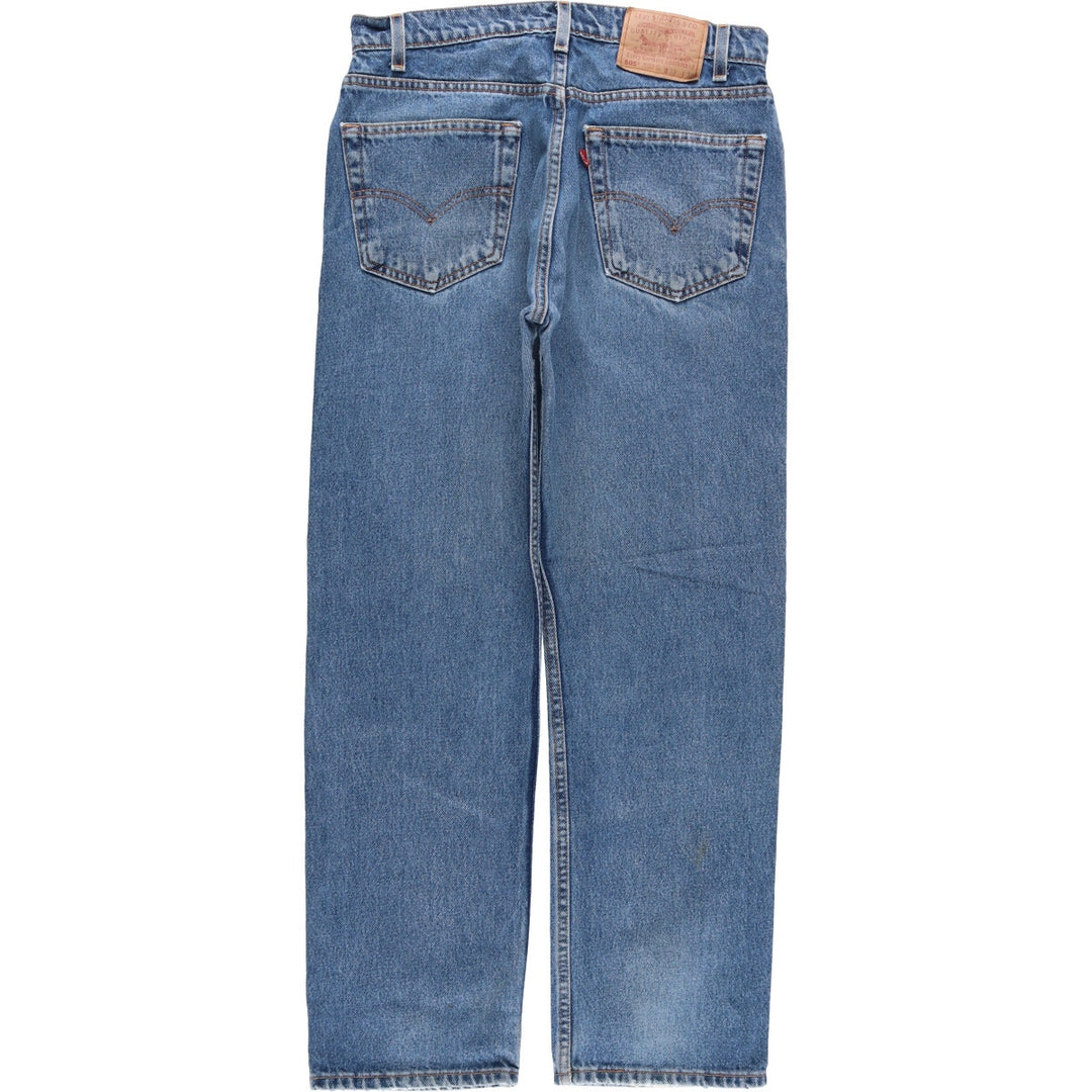 90'S Levi's 00505-4886 Tapered Denim Pants, Men's, Size W33, Vintage cotton blue type Vintage Second Hand