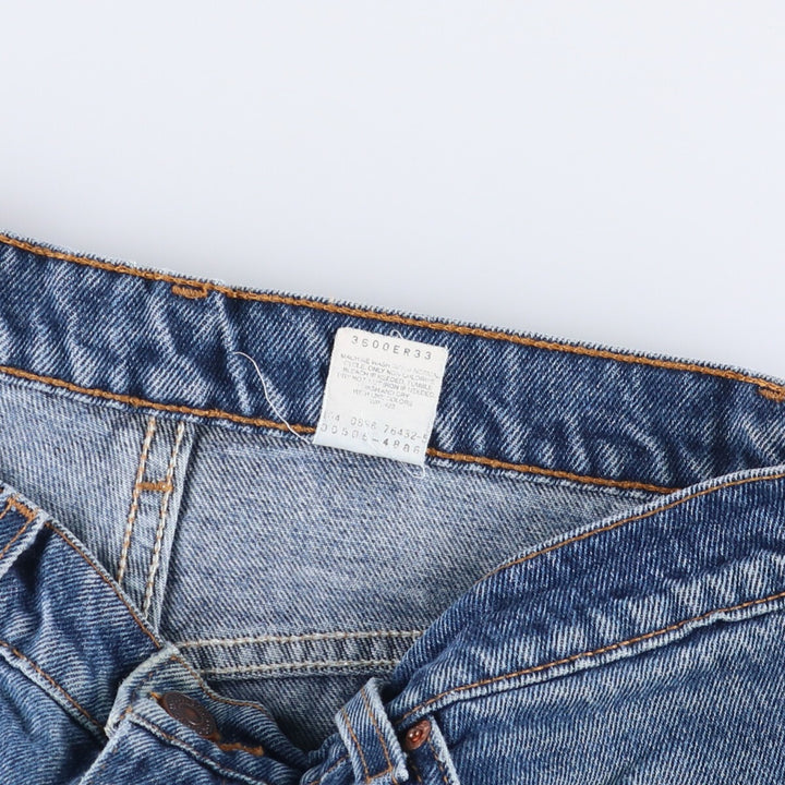 90'S Levi's 00505-4886 Tapered Denim Pants, Men's, Size W33, Vintage cotton blue type Vintage Second Hand