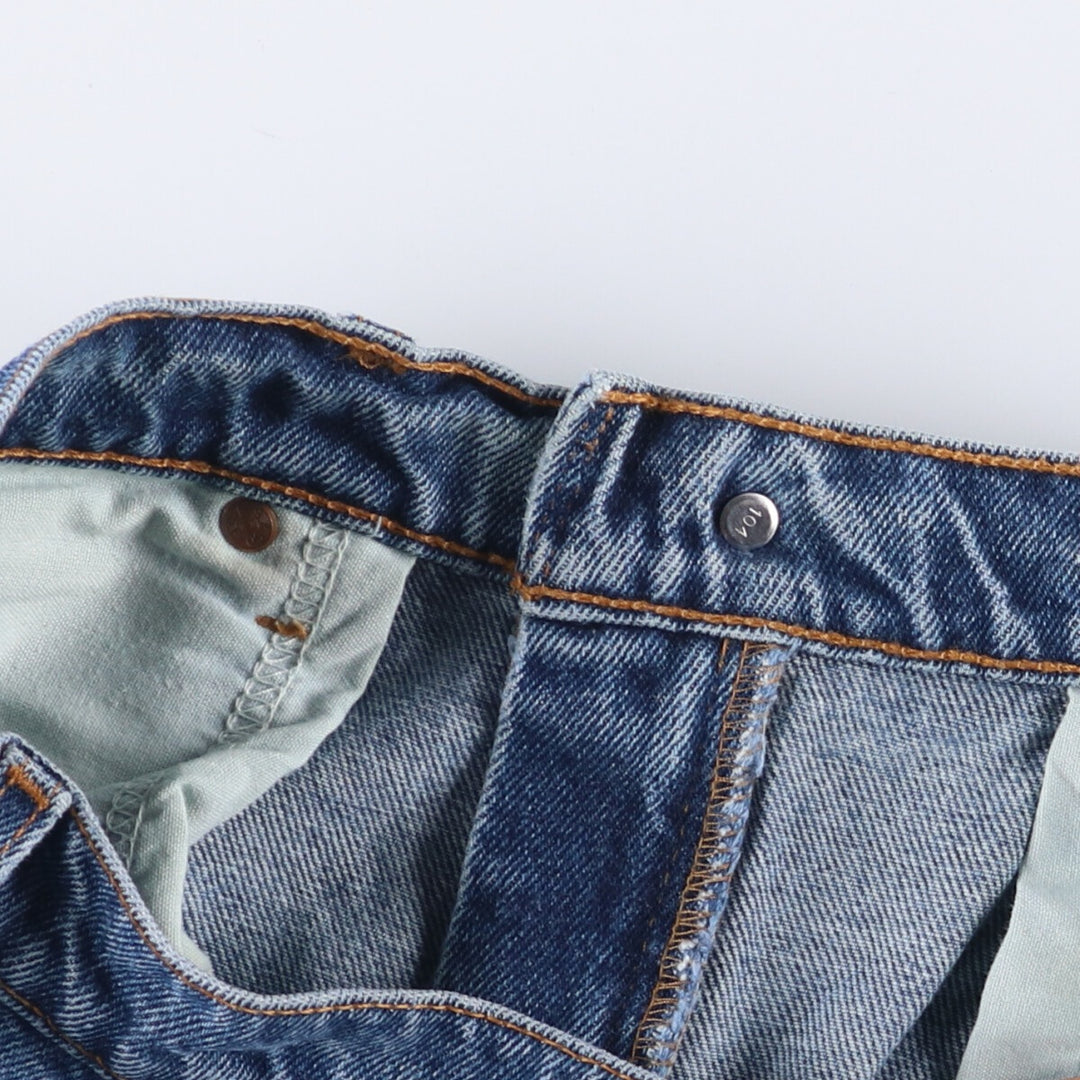 90'S Levi's 00505-4886 Tapered Denim Pants, Men's, Size W33, Vintage cotton blue type Vintage Second Hand