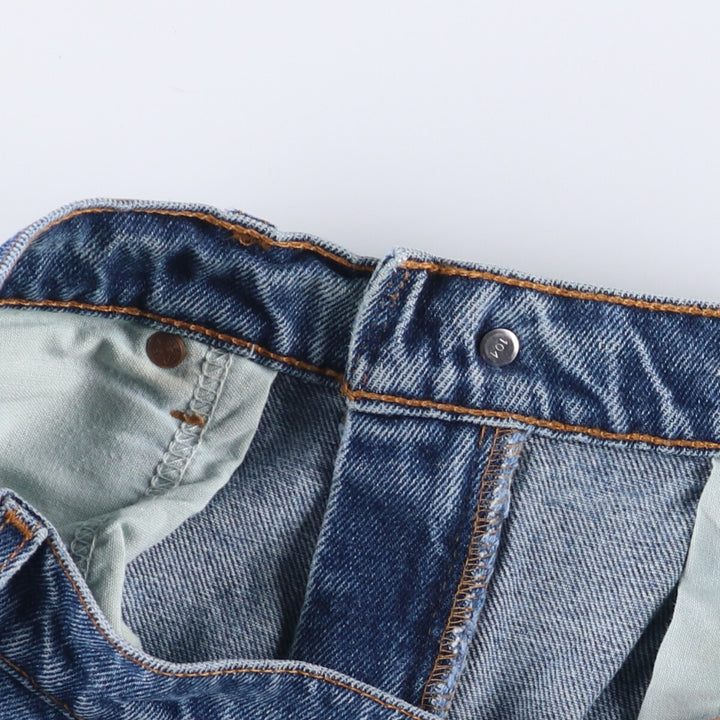90'S Levi's 00505-4886 Tapered Denim Pants, Men's, Size W33, Vintage cotton blue type Vintage Second Hand