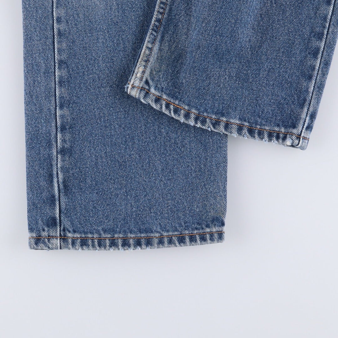 90'S Levi's 00505-4886 Tapered Denim Pants, Men's, Size W33, Vintage cotton blue type Vintage Second Hand