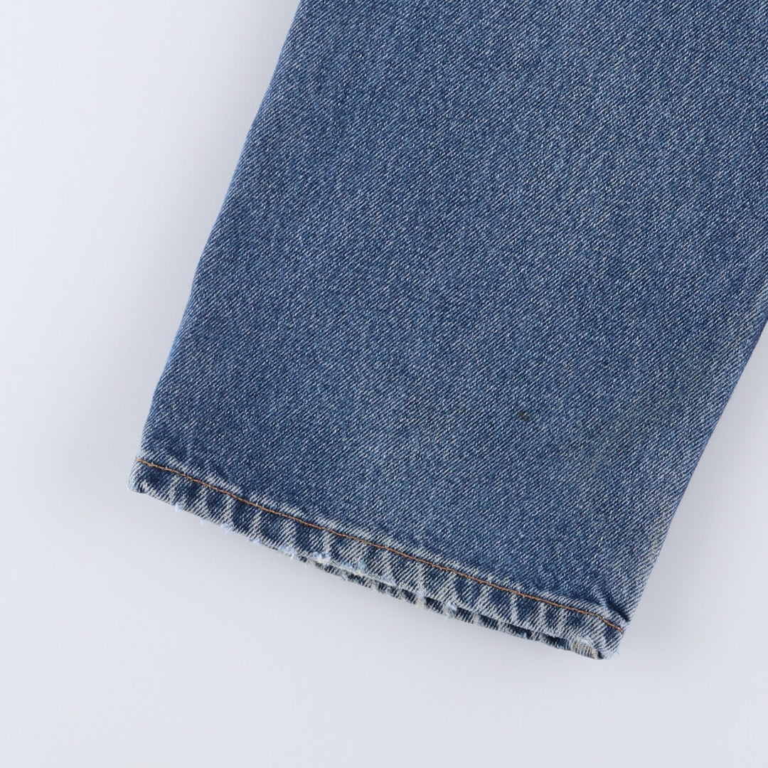 90'S Levi's 00505-4886 Tapered Denim Pants, Men's, Size W33, Vintage cotton blue type Vintage Second Hand