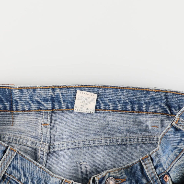 90'S Levi's Regular Fit Straight Leg Tapered Denim Pants with Orange Tab, Made in USA, Men's Size 36 (Vintage) cotton blue type Vintage Second Hand