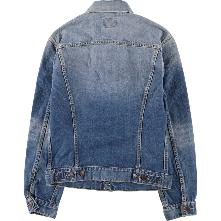 Levi's 70500-0487 Euro Model Denim Jacket, Men's Size L cotton blue type Vintage Second Hand