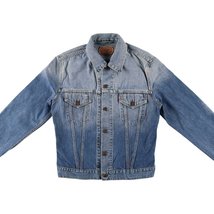 Levi's 70500-0487 Euro Model Denim Jacket, Men's Size L cotton blue type Vintage Second Hand