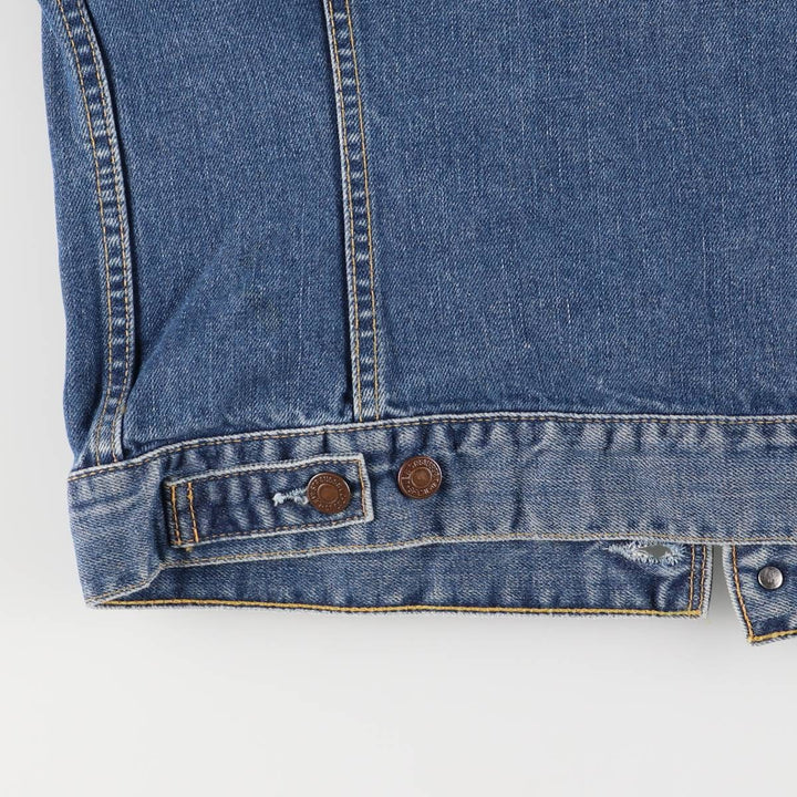 Levi's 70500-0487 Euro Model Denim Jacket, Men's Size L cotton blue type Vintage Second Hand