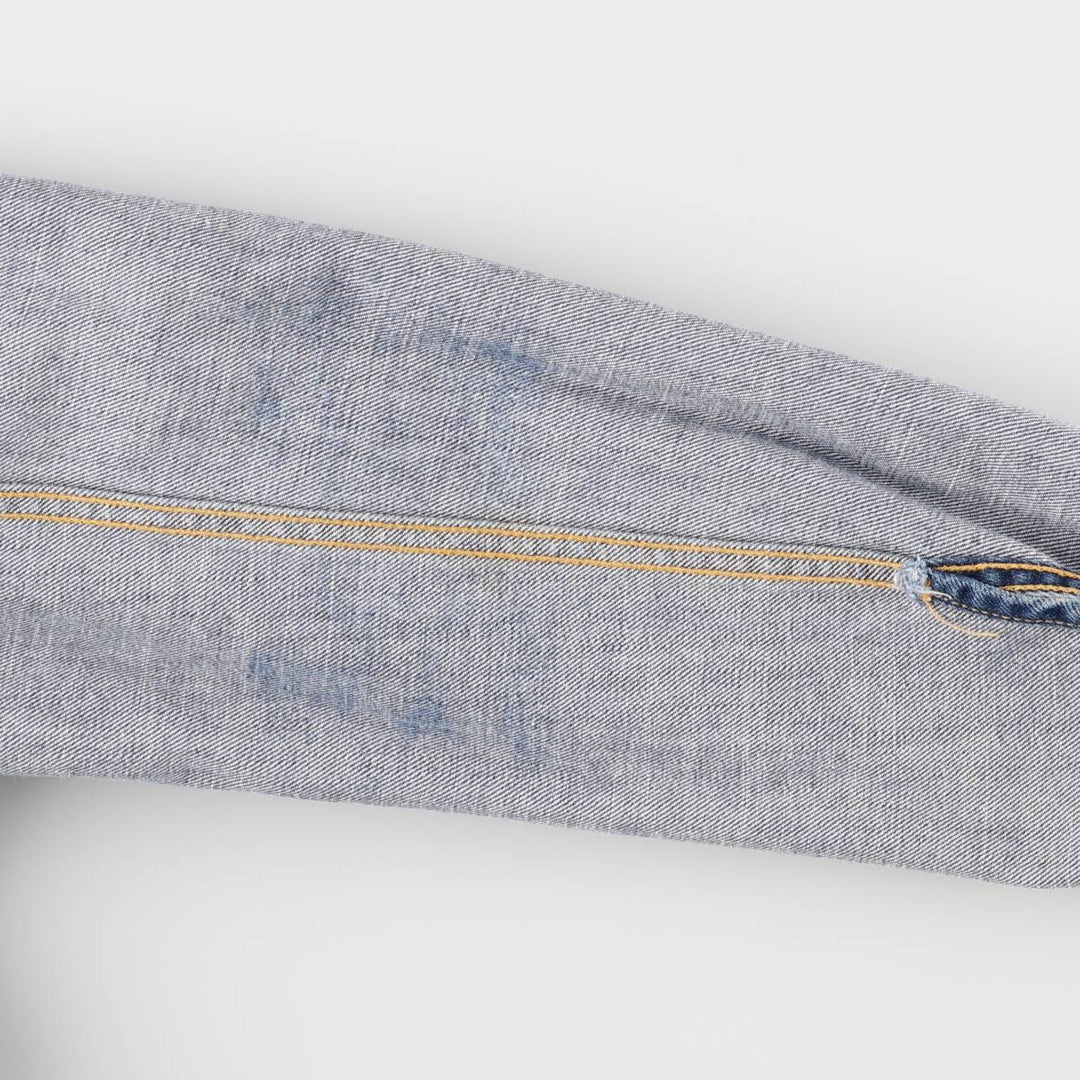 Levi's 70500-0487 Euro Model Denim Jacket, Men's Size L cotton blue type Vintage Second Hand