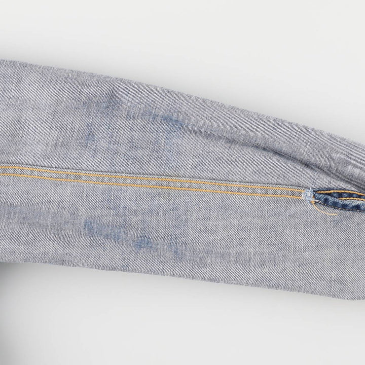 Levi's 70500-0487 Euro Model Denim Jacket, Men's Size L cotton blue type Vintage Second Hand