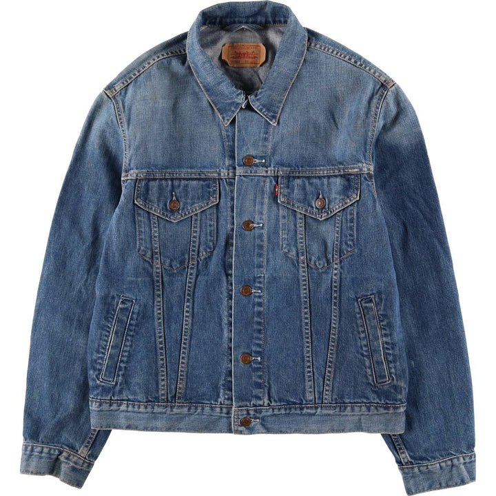 2000'S Levi's 70550-0487 Euro Model Denim Jacket, Men's Size L cotton blue type Vintage Second Hand